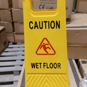 Wet floor Sign